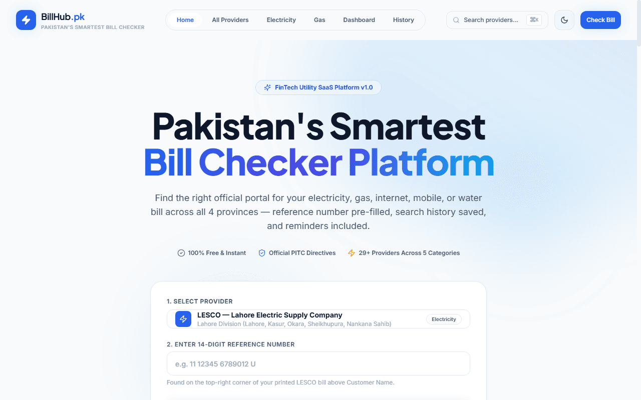 BillHub Pakistan